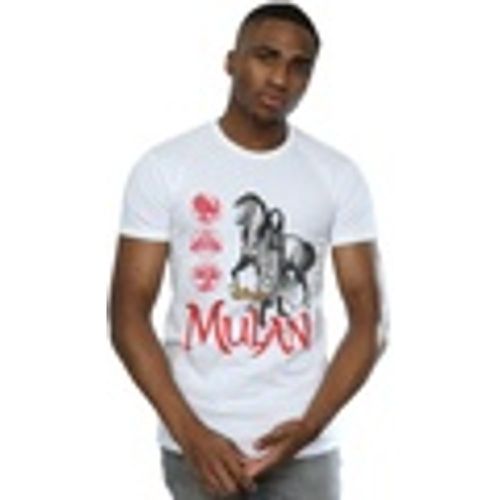 T-shirts a maniche lunghe Mulan Movie Horse Pose - Disney - Modalova