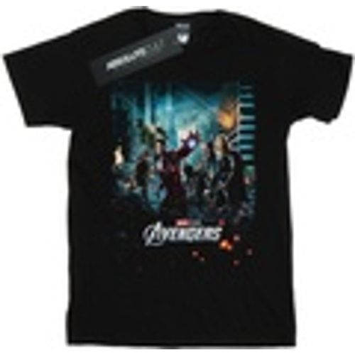T-shirts a maniche lunghe The Avengers Poster - Marvel Studios - Modalova
