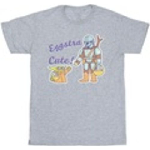 T-shirts a maniche lunghe The Mandalorian Eggstra Cute Grogu - Disney - Modalova