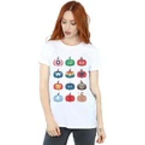 T-shirts a maniche lunghe Avengers Pumpkin Icons - Marvel - Modalova
