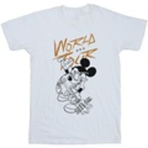 T-shirts a maniche lunghe Mickey Mouse World Tour Line - Disney - Modalova