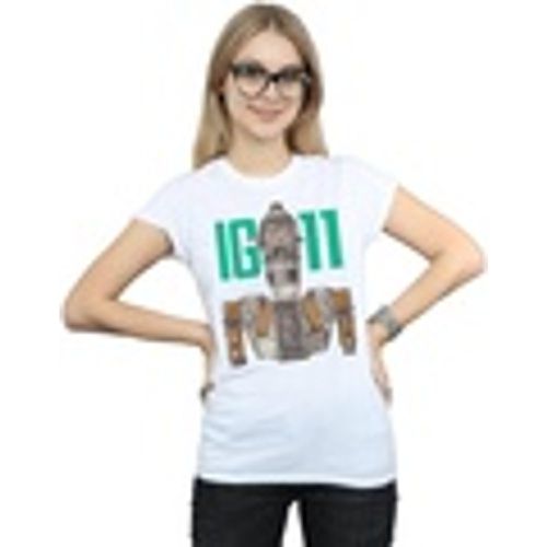 T-shirts a maniche lunghe The Mandalorian IG-11 Bounty Hunter - Disney - Modalova
