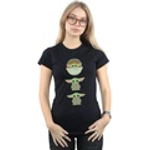 T-shirts a maniche lunghe The Mandalorian The Child Posing - Disney - Modalova