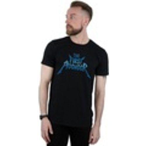 T-shirts a maniche lunghe The First Avenger Metal Logo - Marvel - Modalova