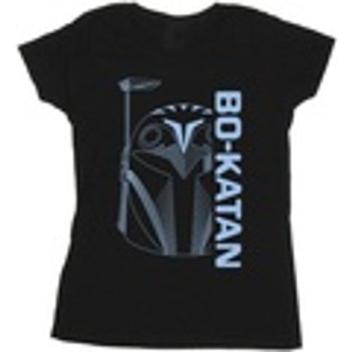 T-shirts a maniche lunghe The Mandalorian Bo Katan Helm - Disney - Modalova
