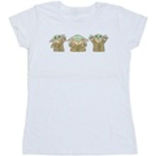 T-shirts a maniche lunghe The Mandalorian Grogu Poses - Disney - Modalova