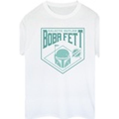 T-shirts a maniche lunghe The Book Of Boba Fett Galactic Helm Chest - Disney - Modalova