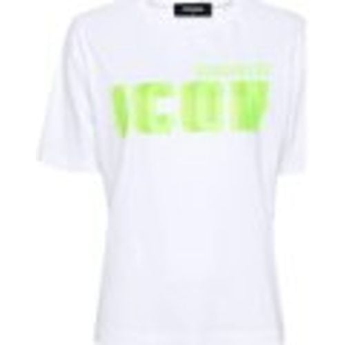 T-shirt ICON BLUR EASY FIT TEE - Dsquared - Modalova