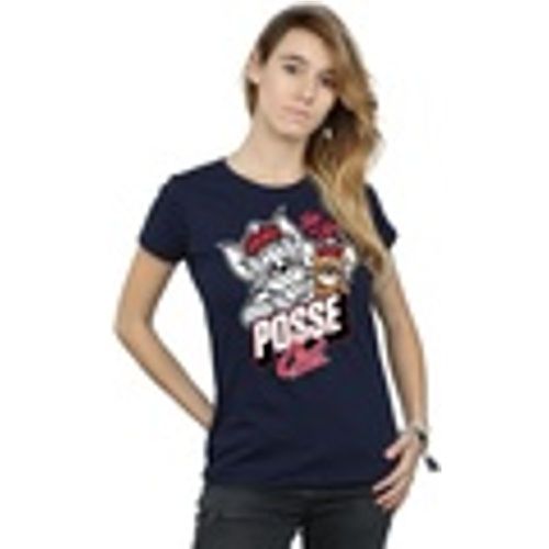 T-shirts a maniche lunghe Posse Cat - Dessins Animés - Modalova
