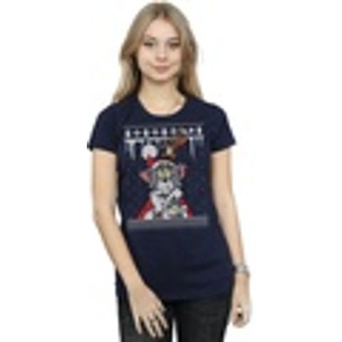 T-shirts a maniche lunghe Christmas Fair Isle - Dessins Animés - Modalova
