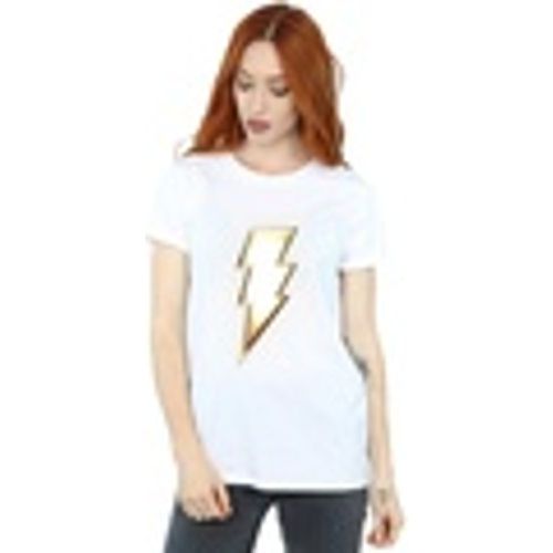 T-shirts a maniche lunghe Shazam Bolt Logo - Dc Comics - Modalova