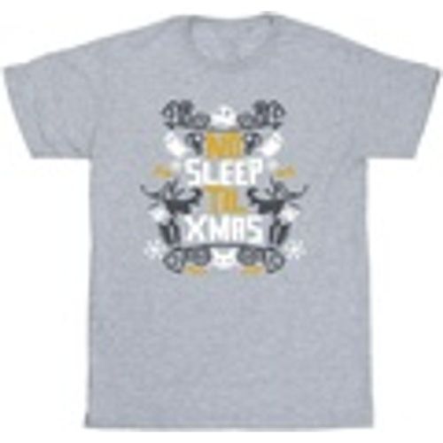T-shirts a maniche lunghe No Sleep Till Christmas - Nightmare Before Christmas - Modalova