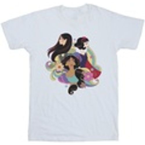 T-shirts a maniche lunghe Princess Mulan Jasmine Snow White - Disney - Modalova