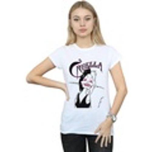 T-shirts a maniche lunghe Cruella De Vil Evil Smile - Disney - Modalova
