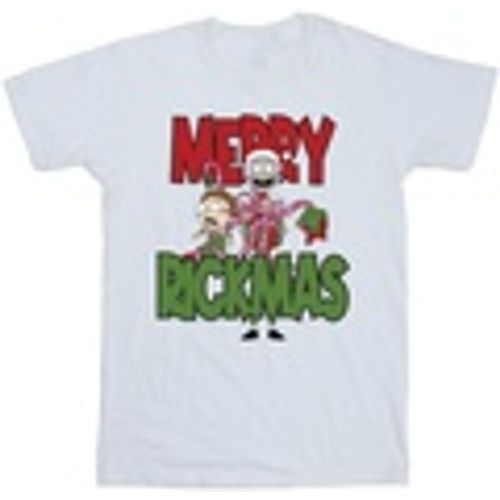 T-shirts a maniche lunghe Merry Rickmas - Rick And Morty - Modalova