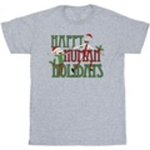 T-shirts a maniche lunghe Happy Human Holidays - Rick And Morty - Modalova