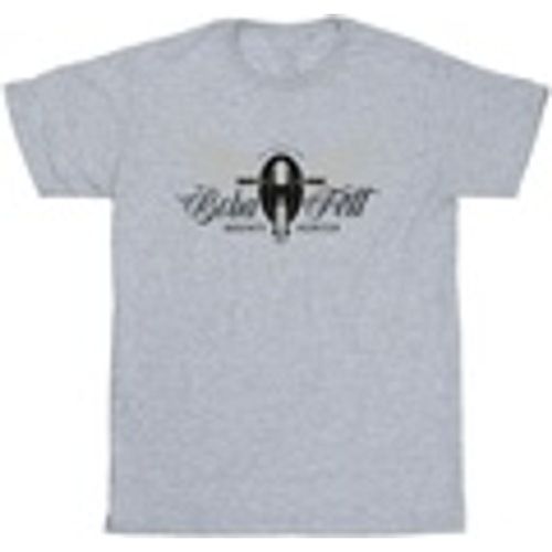 T-shirts a maniche lunghe The Book Of Boba Fett Legend Lives Ship Crest - Disney - Modalova