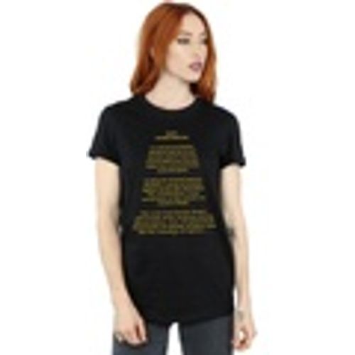 T-shirts a maniche lunghe The Empire Strikes Back Opening Crawl - Disney - Modalova