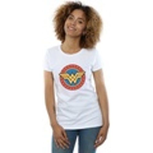 T-shirts a maniche lunghe Wonder Woman Circle Logo - Dc Comics - Modalova