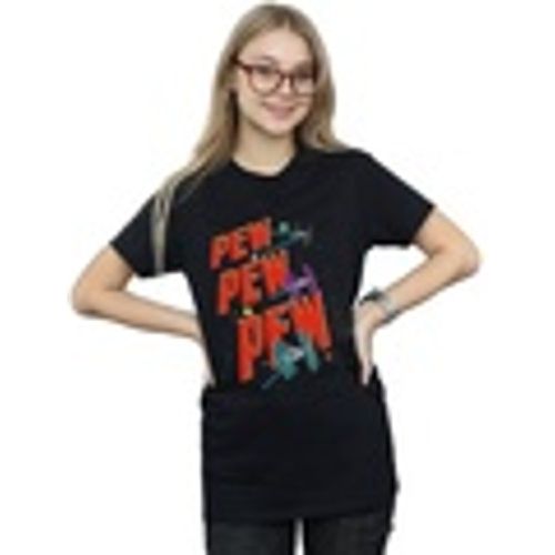 T-shirts a maniche lunghe Tie Fighters Pew Pew - Disney - Modalova