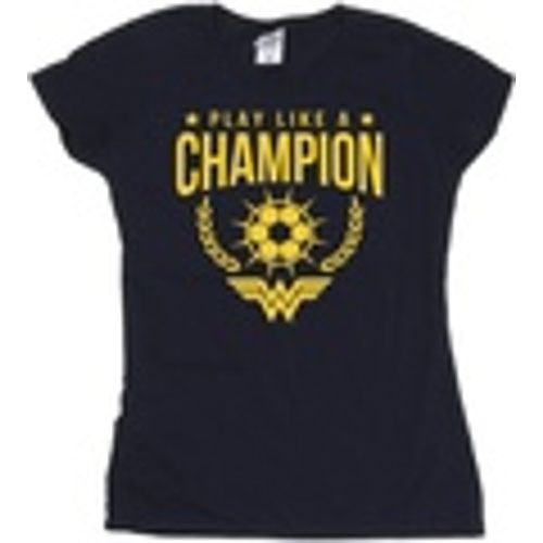 T-shirts a maniche lunghe Play Like A Champion - Dc Comics - Modalova