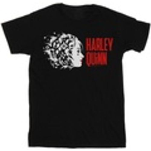 T-shirts a maniche lunghe The Suicide Squad Harley Quinn Stencil Logo - Dc Comics - Modalova
