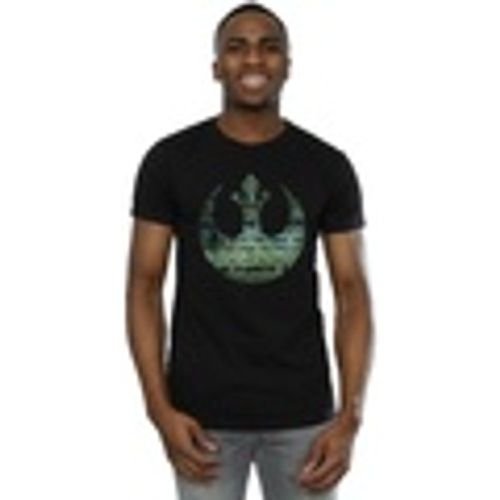 T-shirts a maniche lunghe Rogue One I'm One With The Force Alliance Emblem Green - Disney - Modalova