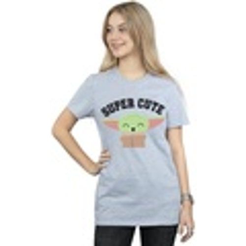 T-shirts a maniche lunghe The Mandalorian Super Cute - Disney - Modalova