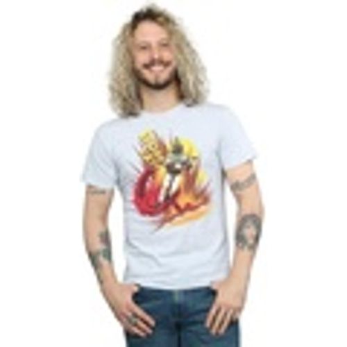 T-shirts a maniche lunghe Boba Fett Rocket Powered - Disney - Modalova