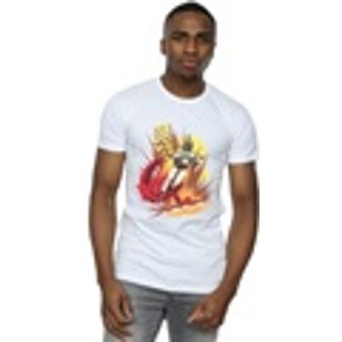 T-shirts a maniche lunghe Boba Fett Rocket Powered - Disney - Modalova