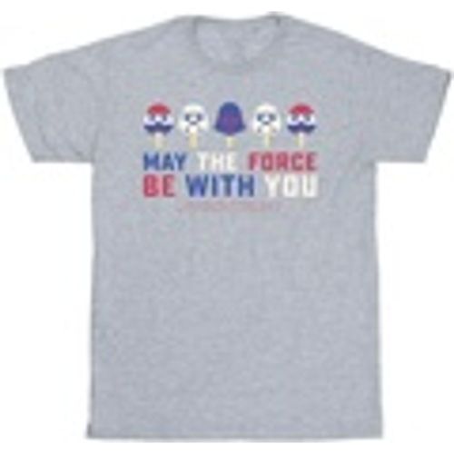 T-shirts a maniche lunghe May The Force Ice Pops - Star Wars: A New Hope - Modalova