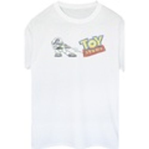 T-shirts a maniche lunghe Toy Story Buzz Pulling Logo - Disney - Modalova