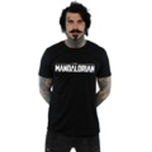 T-shirts a maniche lunghe The Mandalorian Logo - Disney - Modalova