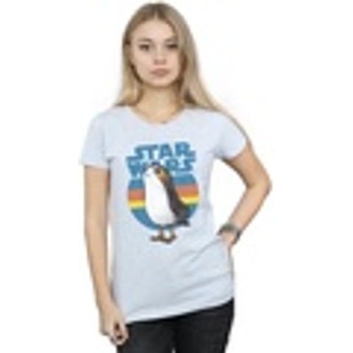 T-shirts a maniche lunghe The Last Jedi Porg - Disney - Modalova