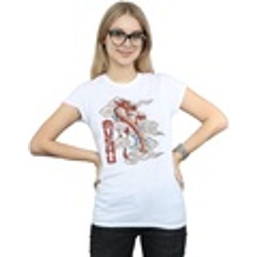 T-shirts a maniche lunghe Mulan Mushu Dragon - Disney - Modalova