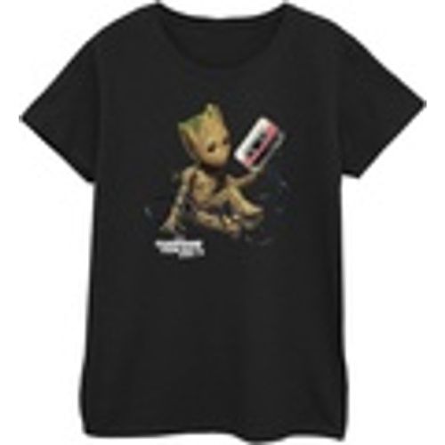 T-shirts a maniche lunghe Guardians Of The Galaxy Groot Tape - Marvel - Modalova