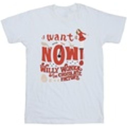 T-shirts a maniche lunghe Verruca Salt I Want It Now - Willy Wonka - Modalova