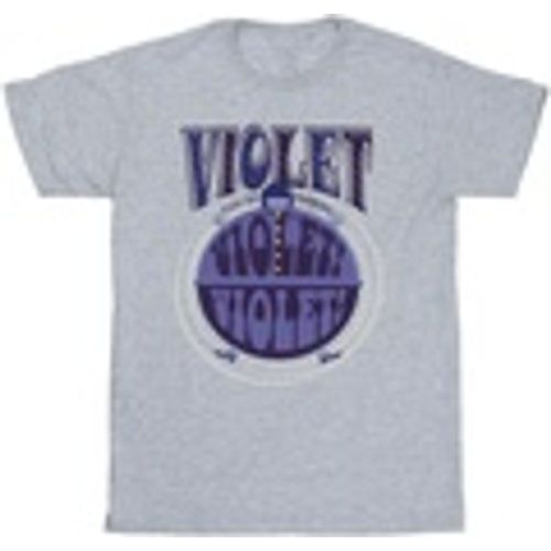 T-shirts a maniche lunghe Violet Turning Violet - Willy Wonka - Modalova