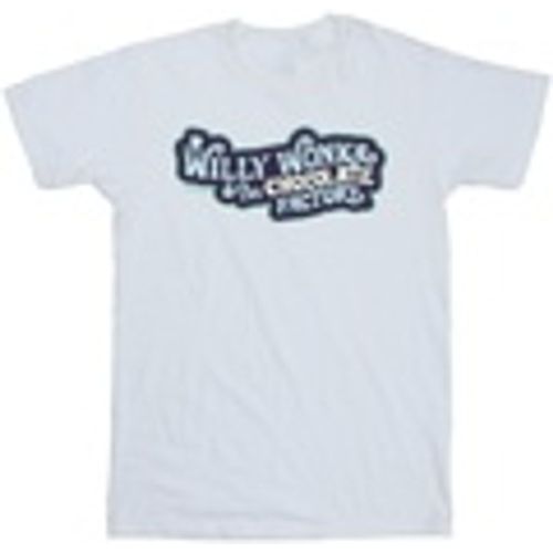 T-shirts a maniche lunghe Chocolate Factory Logo - Willy Wonka - Modalova