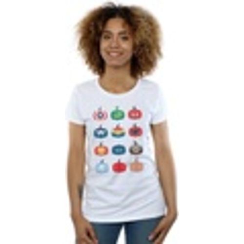 T-shirts a maniche lunghe Avengers Pumpkin Icons - Marvel - Modalova
