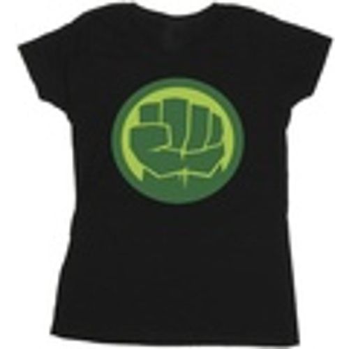 T-shirts a maniche lunghe Hulk Chest Logo - Marvel - Modalova