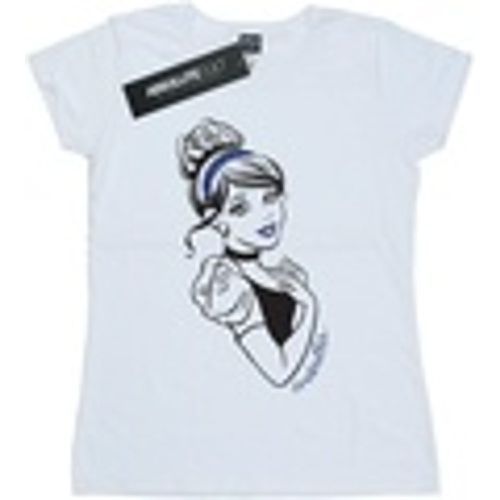 T-shirts a maniche lunghe Cinderella Glitter - Disney - Modalova
