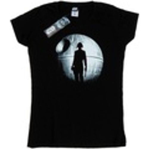 T-shirts a maniche lunghe Rogue One Death Star Jyn Silhouette - Disney - Modalova
