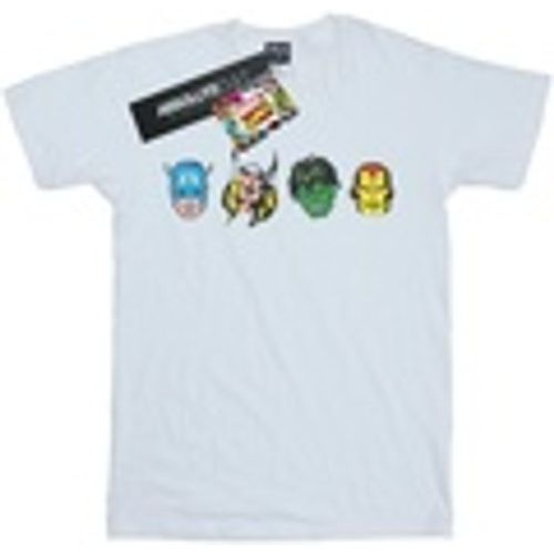 T-shirts a maniche lunghe Avengers Comic Heads - Marvel - Modalova