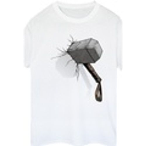 T-shirts a maniche lunghe Thor Hammer Crack - Avengers, The (Marvel) - Modalova