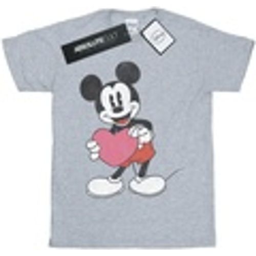 T-shirts a maniche lunghe Mickey Mouse Valentine Heart - Disney - Modalova