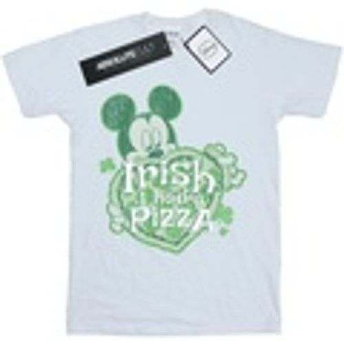 T-shirts a maniche lunghe Mickey Mouse Shamrock Pizza - Disney - Modalova
