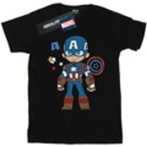 T-shirts a maniche lunghe Captain America Sketch - Marvel - Modalova
