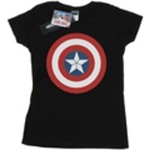 T-shirts a maniche lunghe Captain America Civil War Shield - Marvel - Modalova