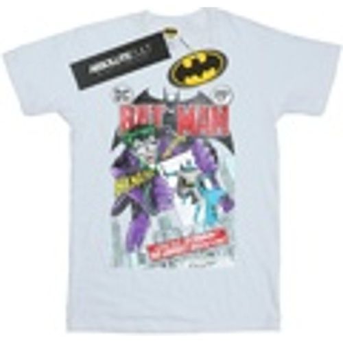 T-shirts a maniche lunghe Batman Joker Playing Card Cover - Dc Comics - Modalova